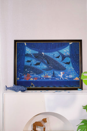 1000PCS | SEA OF PRELUDE | GLOW DECOR PUZZLE