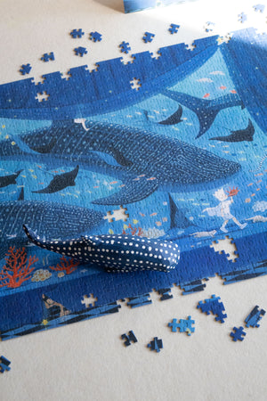 1000PCS | SEA OF PRELUDE | GLOW DECOR PUZZLE