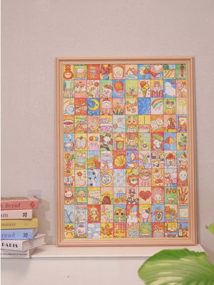 1000PCS | 100 LITTLE JOYS | VELVET TOUCH DECOR PUZZLE