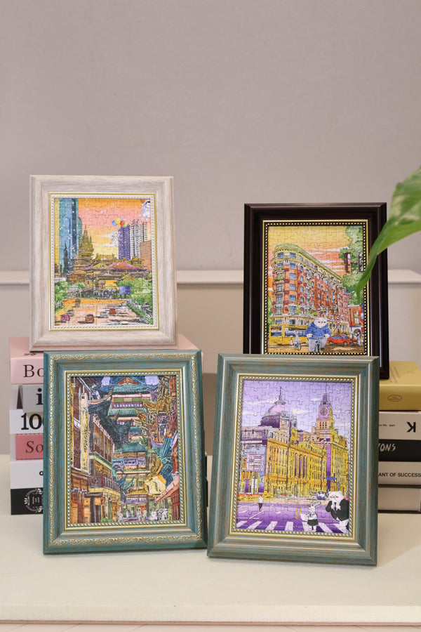 130PC Soft Touch Desktop Decor Puzzle – Jing’an Temple