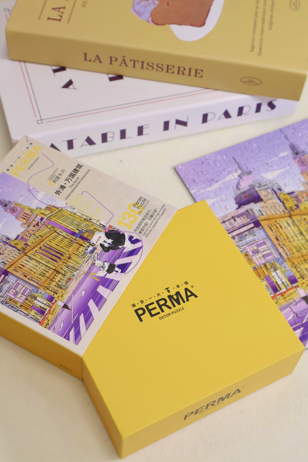 130PC Soft Touch Desktop Decor Puzzle – The Bund · International Architecture