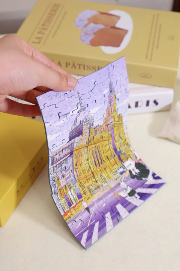 130PC Soft Touch Desktop Decor Puzzle – The Bund · International Architecture
