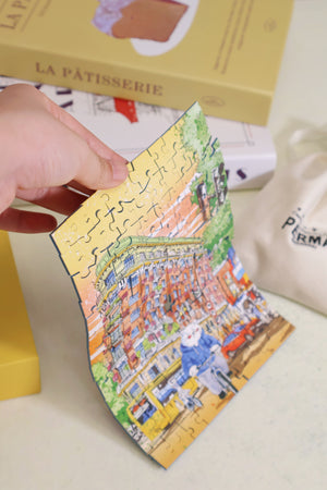 130PCS | YUYUAN GARDEN |  VELVET TOUCH DECOR PUZZLE