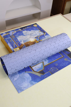 1000PCS | AN UNEXPECTED FALLING STAR | GOLD FOIL DECOR PUZZLE