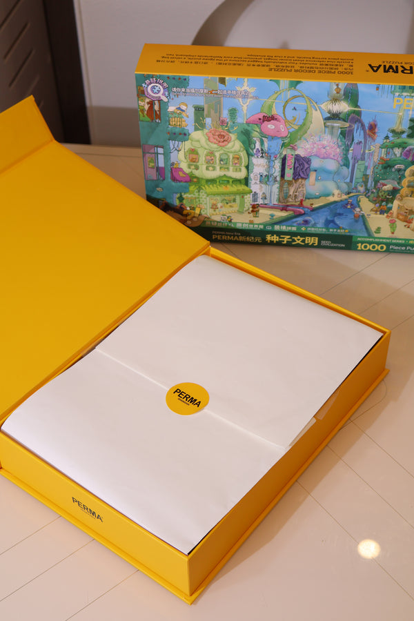 PERMA 1000PCS Mystery Puzzle: New Era: 2100 Seed Civilization
