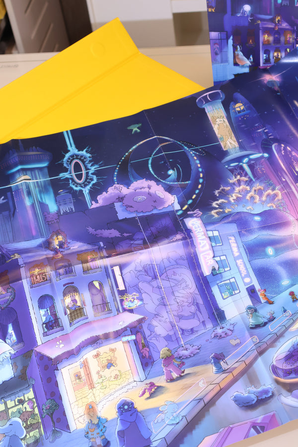 PERMA 1000PCS Mystery Puzzle: New Era — Prologue: 2090 Before Dawn