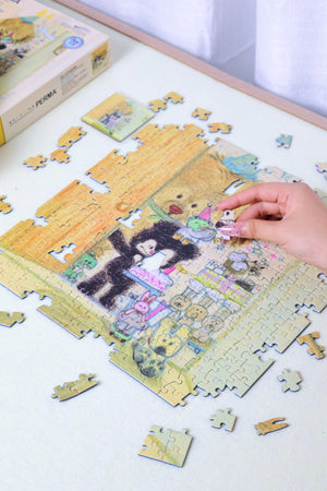321PCS | HAPPY BIRTHDAY, HUMAN! | GLITTER SEQUIN DECOR PUZZLE