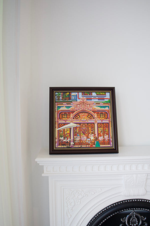321PC Majestic Café, Porto Glitter Sequin Finish