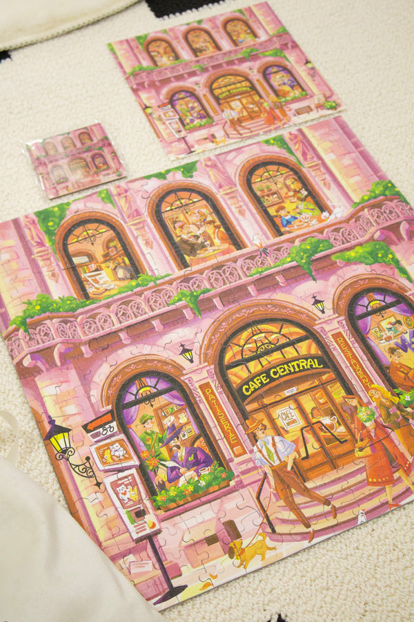 321PC Café Central, Vienna Glitter Sequin Finish