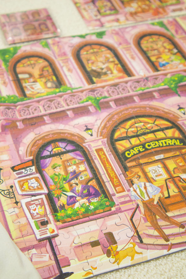 321PC Café Central, Vienna Glitter Sequin Finish