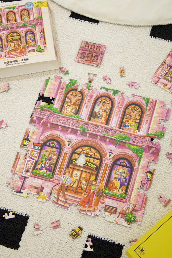 321PC Café Central, Vienna Glitter Sequin Finish