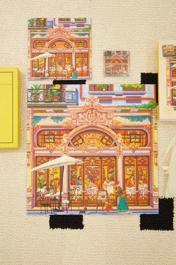 321PC Majestic Café, Porto Glitter Sequin Finish