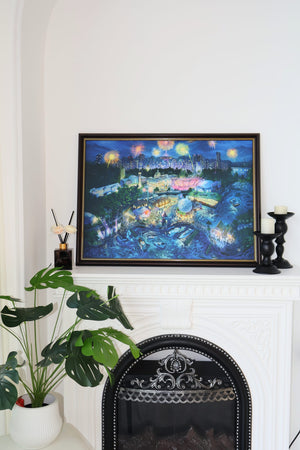 1000PCS| DREAMCORE VANCOUVER | DOUBLE-SIDED&GLITTER SEQUIN FINISH DECOR PUZZLE
