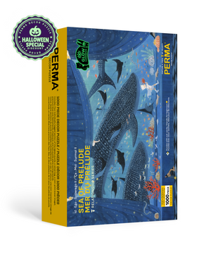 1000PCS | SEA OF PRELUDE | GLOW DECOR PUZZLE