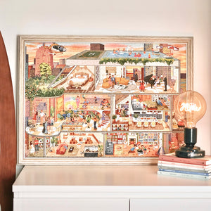 1000PCS | MY ASPIRATION: MODERN LIFE | VELVET TOUCH DECOR PUZZLE
