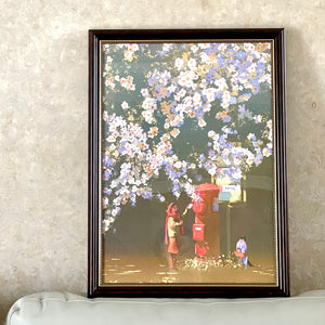DISCONTINUED | 500PCS  THE WILD ROSE MAIDEN WHO IS POSTING A LETTER | VELVET TOUCH  DECOR PUZZLE