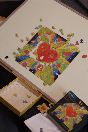 321PCS | A PLACE TO GO | GLITTER SEQUIN DECOR PUZZLE