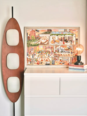 1000PCS | MY ASPIRATION: MODERN LIFE | VELVET TOUCH DECOR PUZZLE