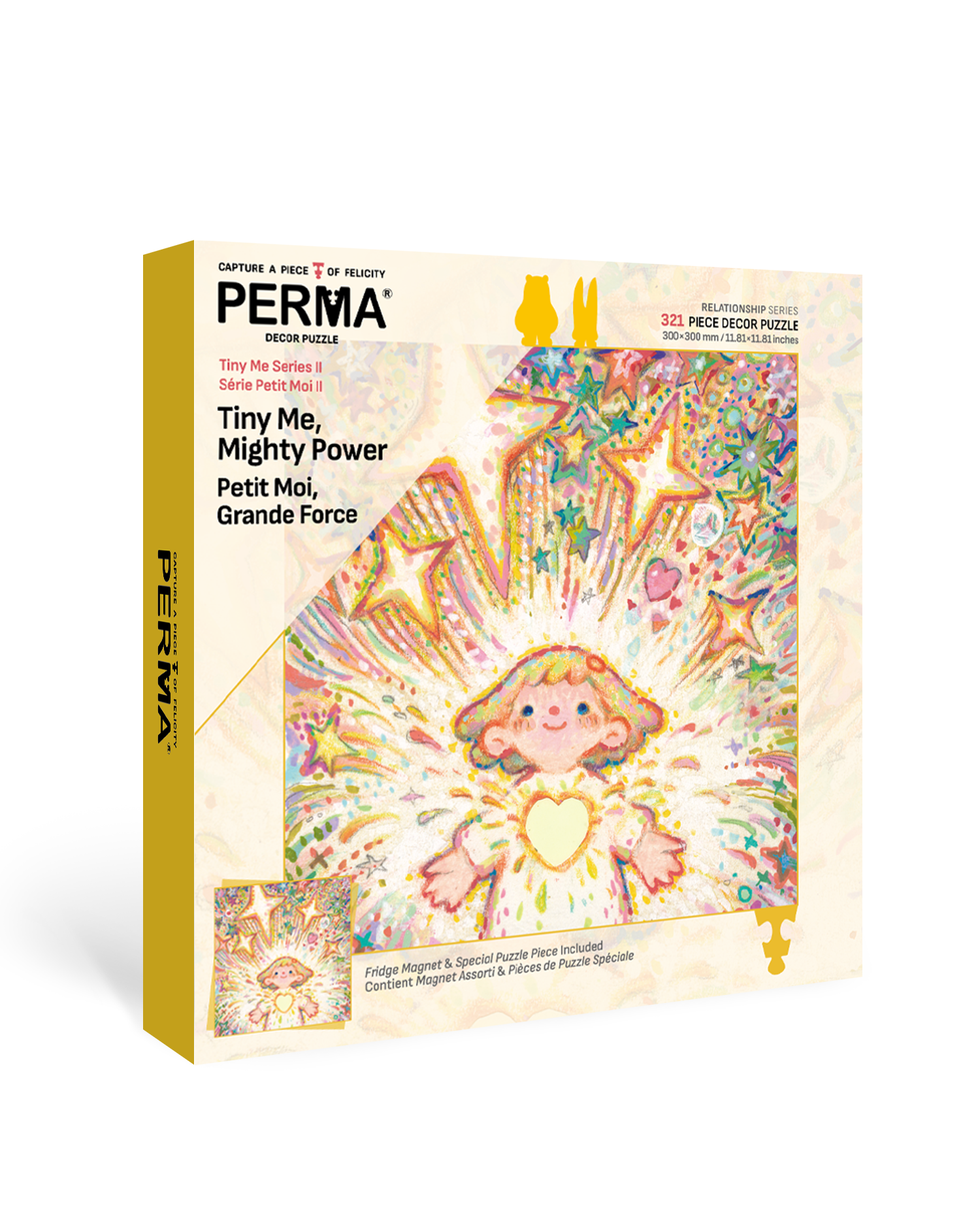 PERMA 321 PCS Decor Puzzle Tiny Me Series II Tiny Me, Mighty Power