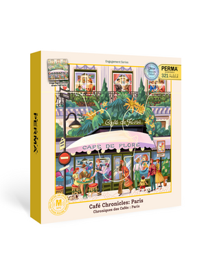 321PCS | CAFÉ DE FLORE, PARIS | GLITTER SEQUIN DECOR PUZZLE