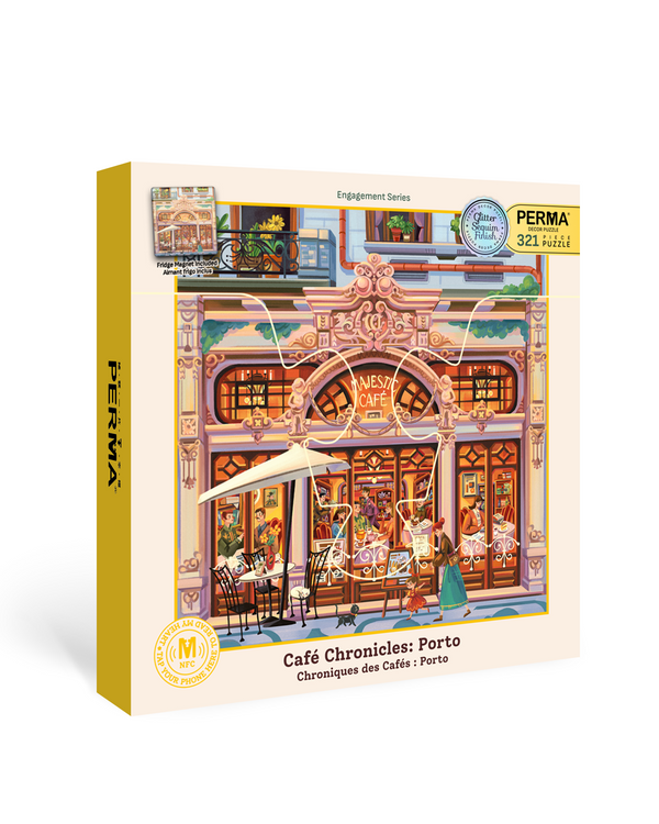 321PC Majestic Café, Porto Glitter Sequin Finish
