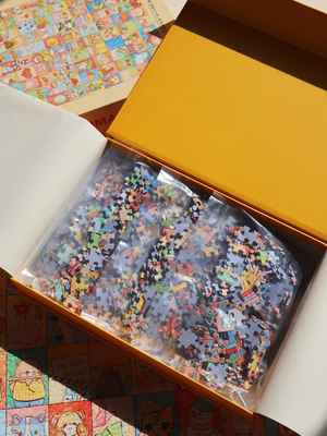 1000PCS | 100 LITTLE JOYS | VELVET TOUCH DECOR PUZZLE
