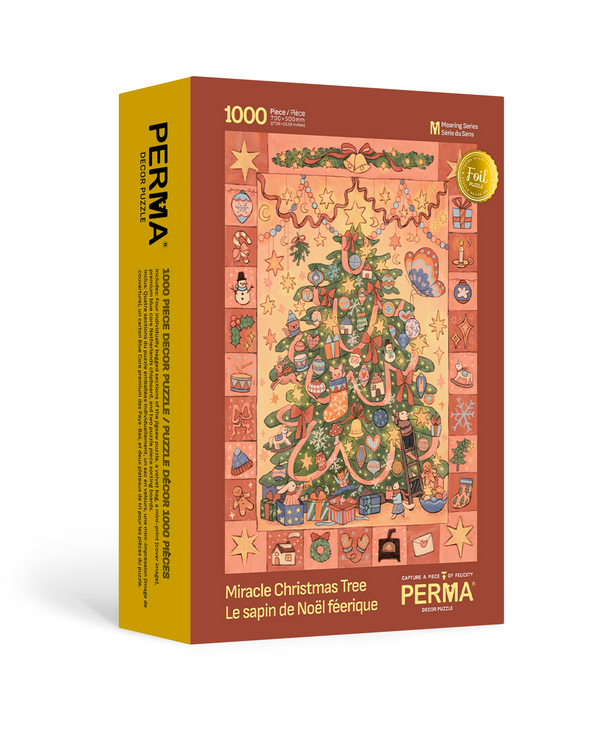 PERMA 1000 PCS DECOR PUZZLE MIRACLE CHRISTMAS TREE